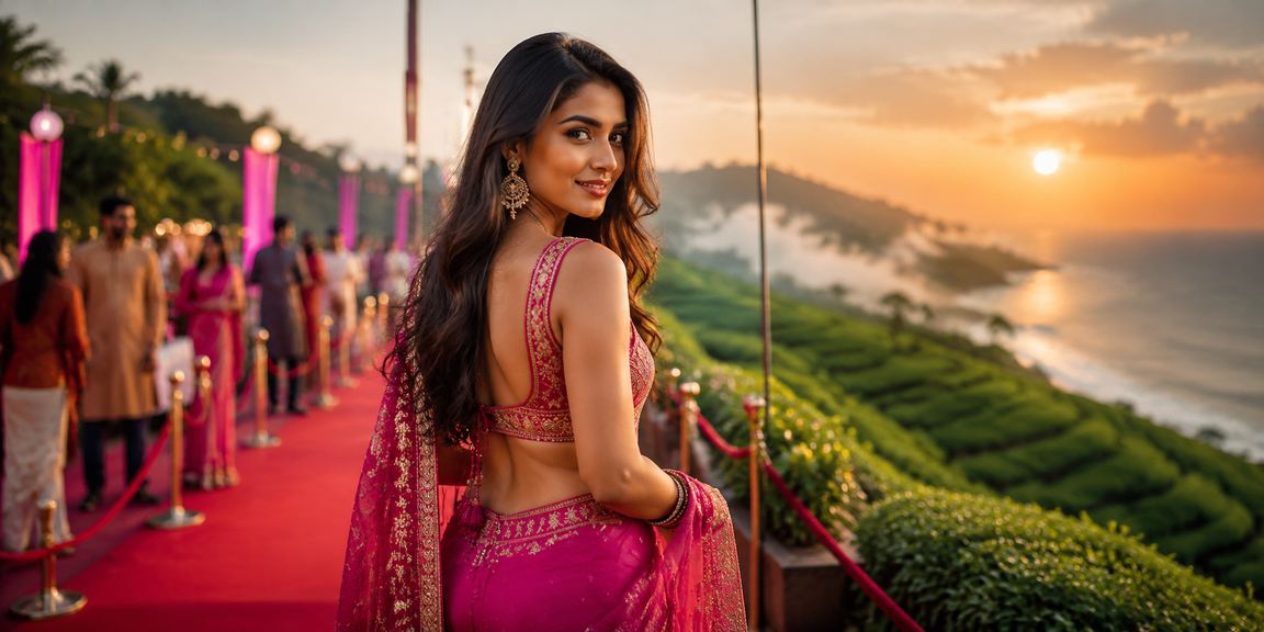 সিলেটের চা বাগান থেকে মোবাইলে পেমেন্ট করছেন একজন ব্যবহারকারী